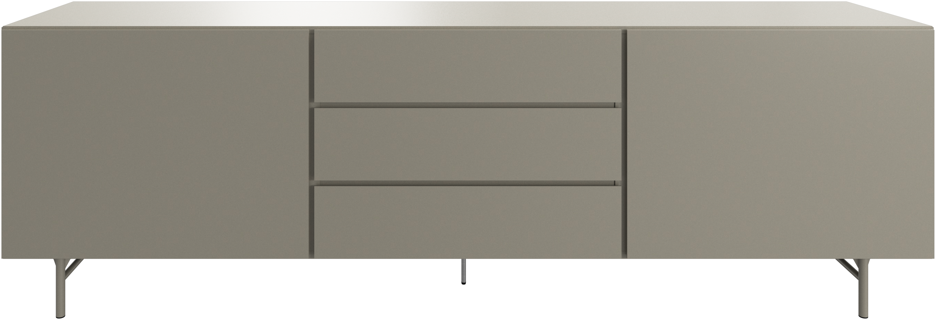 ボーコンセプト　Fermo サイドボード　マットアッシュグレー Fermo sideboard | ボーコンセプト